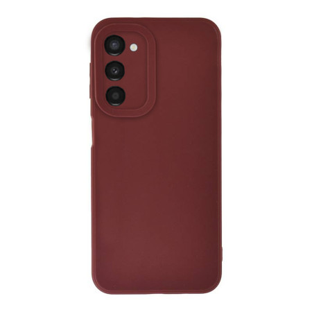 Husa Soft Silicon compatibila cu Samsung Galaxy S23 Plus, Matte Efect, Camera Ultra Safe, Plumb