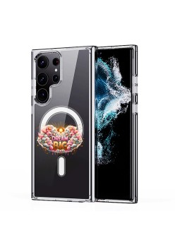 Husa Antișoc pentru Samsung Galaxy S25 Ultra - MagSafe, Rezistentă la Șocuri, Transparent - Dream Big