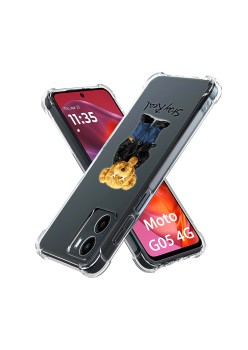Husa Antisoc pentru Motorola Moto G05, AirBag PRO, Clear, Stay Real