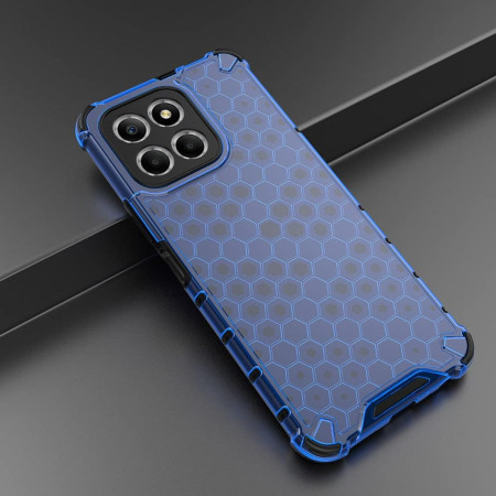 Husa antisoc compatibila Honor 70 Lite 5G, Honeycomb AirBag, Albastru