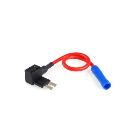 Adaptor Siguranță Suplimentară Auto, 2 x MICRO2, Max. 20A, Cu Cablu de 120 mm și Conector Tub 4 mm