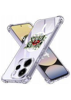 Husa Antisoc pentru Xiaomi Redmi Note 14 4G (Standard) - AirBag TPU, Colțuri Ranforsate - Money Talks 