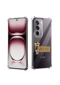 Husa Antisoc pentru Oppo Reno12 Pro, AirBag PRO, Transparent, Best