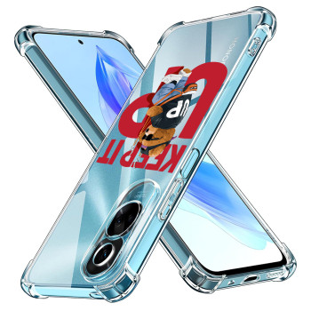 Husa Antisoc personalizata pentru Honor 90 Lite, AirBag Keep It Up, Clear