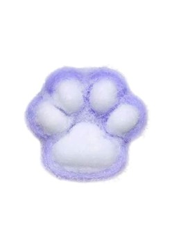 Jucărie Antistres Squishy cu Revenire Lenta, Model Labuță de Pisică, 12,5 cm x 10,5 cm, 220g, Mov