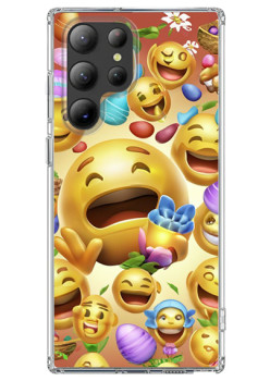 Husa pentru Samsung Galaxy S25 Ultra, Atasare Magnetica, MagSafe, Emoji Stop