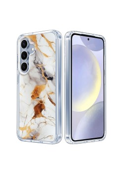 Husa magnetica compatibila MagSafe pentru Samsung Galaxy S25, model LC1, protectie completa anti soc