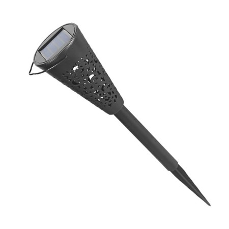 Lampă Solară Tip Torță - Efect Realist, Iluminare Alb Cald, Rezistentă la Intemperii, 41.5 cm