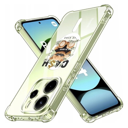 Husa Antisoc pentru Xiaomi Redmi Note 14 4G (Regional) - AirBag Magsafe, Colțuri Ranforsate - Cash is King