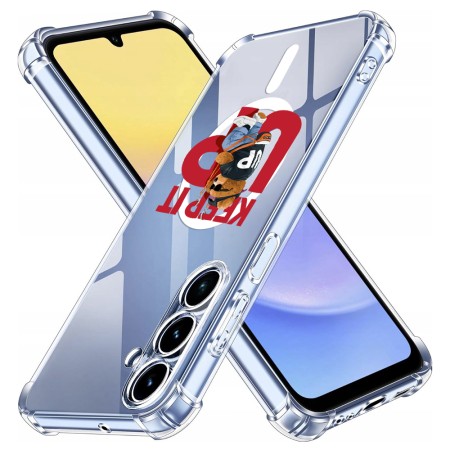 Husa Antisoc pentru Samsung Galaxy A15 - AirBag TPU, Colțuri Ranforsate - Keep It UP