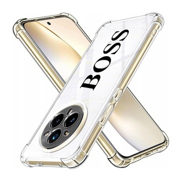 Husa Antisoc pentru Realme 14 Pro+ AirBag TPU, Colțuri Ranforsate - Boss 
