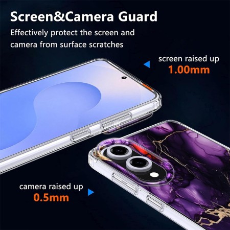 Husa magnetica compatibila MagSafe pentru Samsung Galaxy S25 Edge, model DC60, protectie completa anti soc