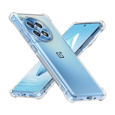 Husa Antisoc compatibila OnePlus 12R, PRO AirBag, Clear