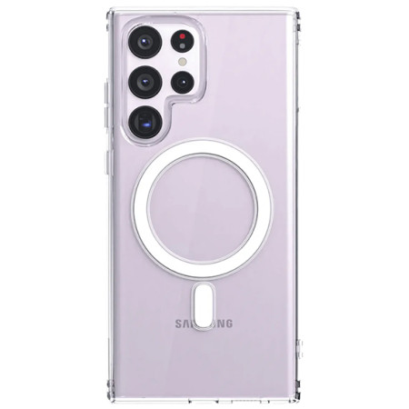 Husa personalizata Samsung Galaxy S23 Ultra, MagSafe Atasare Magnetica, Princess Heart