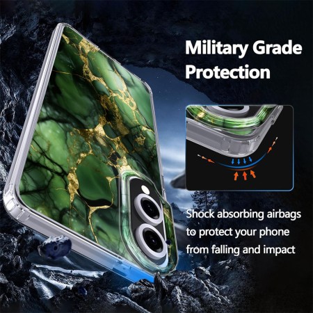 Husa magnetica compatibila MagSafe pentru Samsung Galaxy S25 Edge, model DC4, protectie completa anti soc
