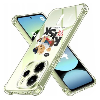 Husa Antisoc pentru Xiaomi Redmi Note 14 4G (Regional) - AirBag TPU, Colțuri Ranforsate - Risk Taker 
