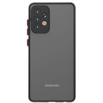 Husa cu protectie la camere si finisaj mat pentru SAMSUNG, Negru - Alege Modelul!