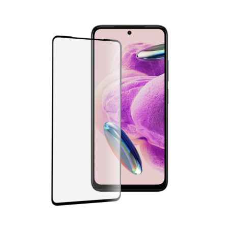 Folie sticla telefon compatibila Xiaomi Redmi Note 12S, Full Glue, 111D, Black