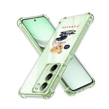 Husa Antisoc pentru Realme 14x - AirBag TPU, Colțuri Ranforsate - Let’s Move Forward