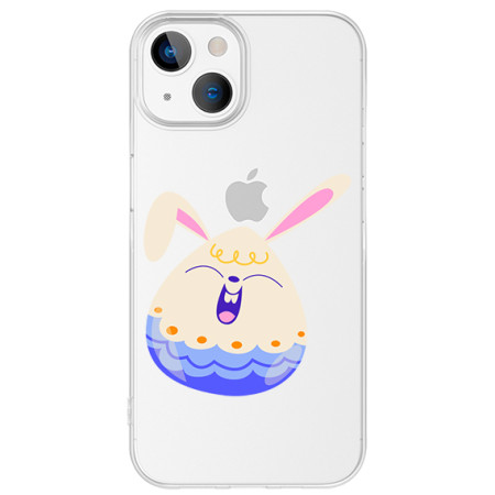 Husa personalizata Apple iPhone 15 Plus, Happy Egg