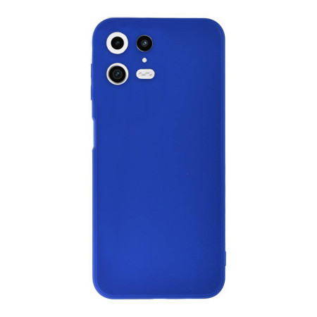 Husa Silicon compatibila Xiaomi 13, Soft Matt, Protectie Camera Foto, Albastru Deschis