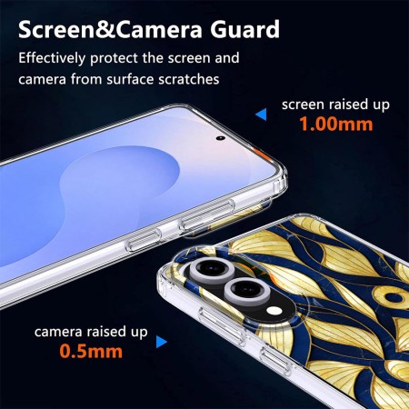 Husa pentru Samsung Galaxy S25 Edge, magnetica compatibila MagSafe, Cobalt7, protectie completa anti soc