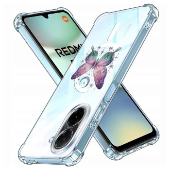 Husa Antisoc pentru Xiaomi Redmi A5 4G (Standard) - AirBag Magsafe, 4 Colțuri Ranforsate, C24 - Butterflies