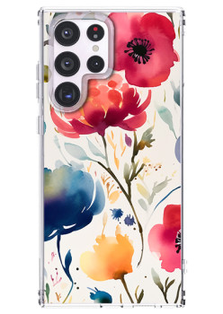 Husa pentru Samsung Galaxy S25 Ultra, Atasare Magnetica, MagSafe, Magsafe Model Floral 3