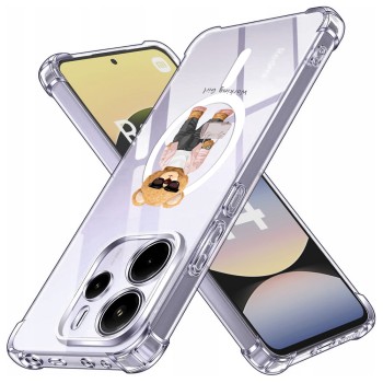Husa Antisoc pentru Xiaomi Redmi Note 14 4G (Standard) - AirBag TPU, Colțuri Ranforsate - Working Girl