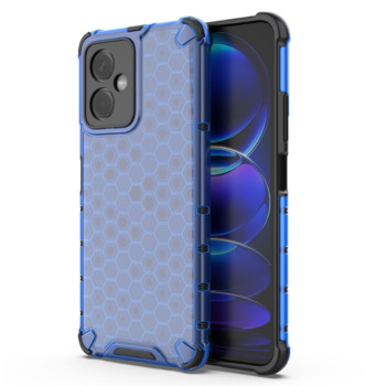 Husa antisoc compatibila Xiaomi Redmi Note 12, Honeycomb AirBag, Albastru
