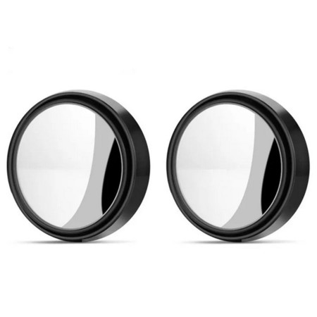 Oglinzi Auto Unghi Mort 48 mm, Set 2, Rotative 360°, Autoadezive, Vizibilitate Laterală Extinsă
