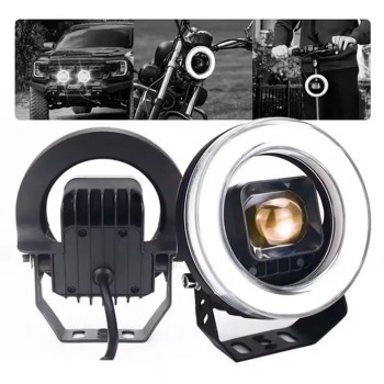 Proiector LED Angel Eye AWL58, 45W, 8000lm, 9-36V, 4 Functii – Pozitie, Semnalizare, Faza Lunga/Scurta, Off-Road, ATV, SSV