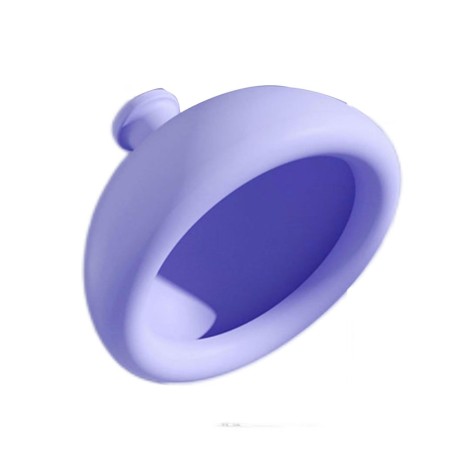 Masaj cu tambur cu presiune pentru piept pentru sugari si copii mici,, dispozitiv de eructare, cupa pentru terapie toracica, 10.1x6.5 cm, Mov