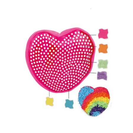 Set de Creație Pernă pentru Copii, Dream Kids, Design Inimă – Activitate Creativă și Distractivă