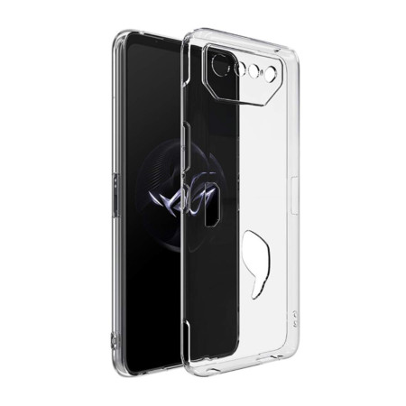 Husa Silicon compatibila Asus ROG Phone 7 / ROG Phone 7 Ultimate, Pastreaza Originalitatea, Transparent 
