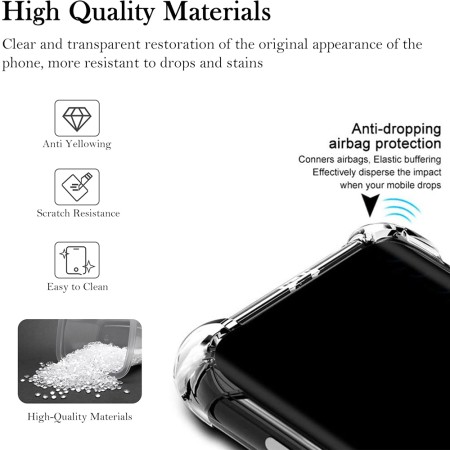 Husa Antisoc pentru Xiaomi 15 - AirBag TPU, Help Others - Transparent