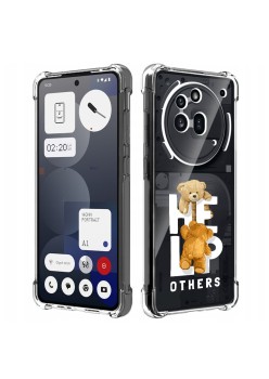 Husa Antisoc pentru Nothing Phone (3a) Pro - AirBag TPU, Colțuri Ranforsate - Help Others