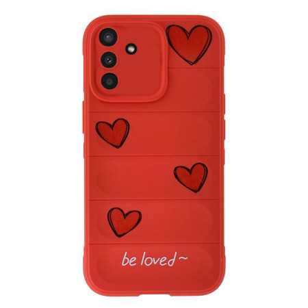 Husa compatibila cu Samsung Galaxy A24, Personalizata Shockproof Rugged, Camera Protect, Rosu