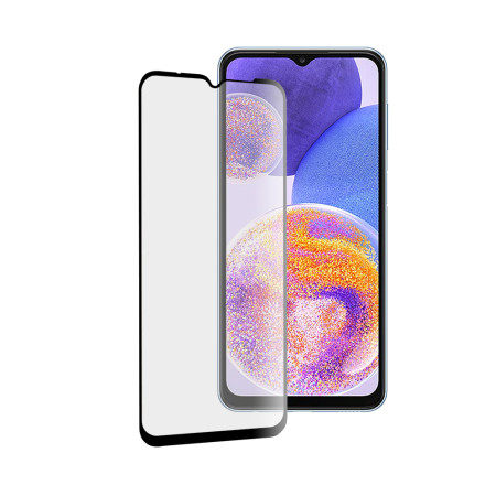 Folie sticla telefon compatibila Samsung Galaxy A13 4G / M13 / A23 / A23 5G / F23 / M23 / M33 / F13, Full Glue, 111D, Black