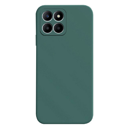 Husa silicon compatibila Honor 70 Lite, Camera SuperProtect, Anti-Zgarieturi Interior din Microfibra, Verde