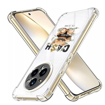Husa Antisoc pentru Realme 14 Pro+ AirBag TPU, Colțuri Ranforsate - Cash is King