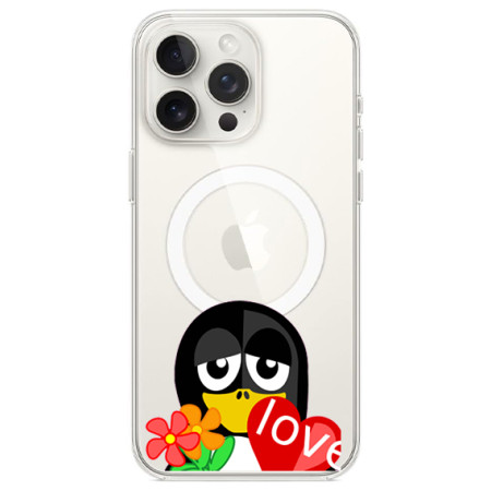 Husa personalizata Apple iPhone 14 Pro, MagSafe, I Love