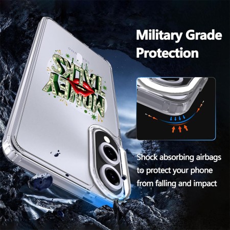 Husa pentru Samsung Galaxy S25 Edge, magnetica compatibila MagSafe, Money Talks, protectie completa anti soc
