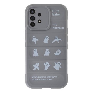 Husa compatibila cu Samsung Galaxy A33, Personalizata Shockproof Rugged, Camera Protect, Gri