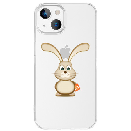 Husa personalizata Apple iPhone 15 Plus, Bunny 