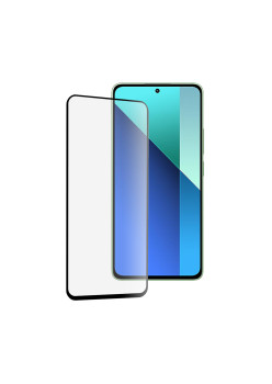 Folie sticla telefon compatibila Xiaomi Redmi Note 13 4G, Full Glue, 111D, Black