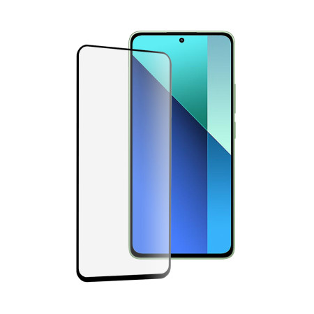 Folie sticla telefon compatibila Xiaomi Redmi Note 13 4G, Full Glue, 111D, Black