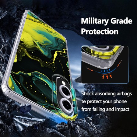  Husa pentru Samsung Galaxy S25 Edge, Compatibila MagSafe, NB 25, Protectie AntiSoc, Incarcare Wireless