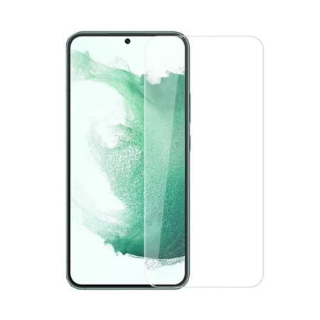 Folie de sticla compatibila Samsung Galaxy S23 FE, Case Friendly, Lipire Completa, 9H, Transparent