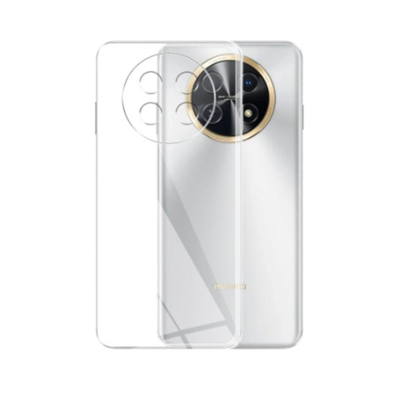 Husa Silicon Huawei nova Y91, Pastreaza Originalitatea, Transparent 